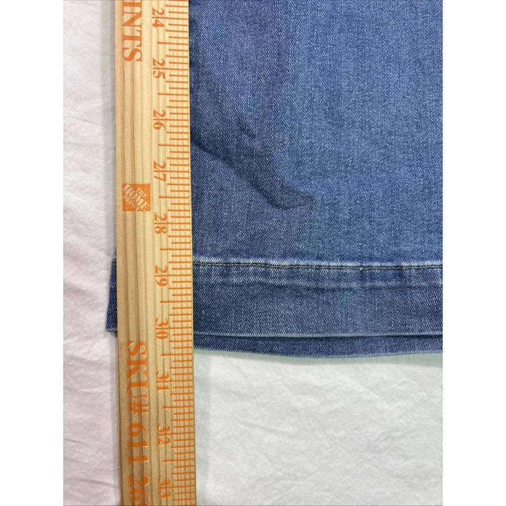 Everlane Jeans Womens 32R Medium Wash  High Rise Wide Leg Relaxed PANTS BOHO Y2K